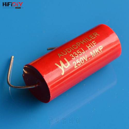 HIFIDIY AUDIO RED MKP capacitor non-polar frequency divider capacitor AUDIO nourishments 1.0 1.5 1.8 2.2 2.7 3.0 3.3 4.0 4.7uf
