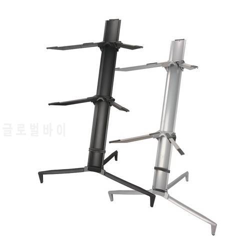 Portable electronic piano stand 1.2 m double row keyboard stand double piano frame aircraft frame combination frame