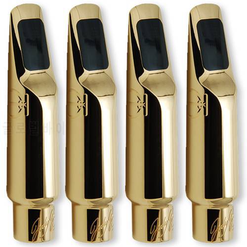 MFC Professional Tenor Soprano Alto Saxophone Metal Mouthpiece DV Gold Plating DV Sax Mouth Pieces Accessories Size 5 6 7 8 9