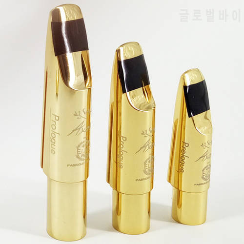 New MFC Professional Tenor Soprano Alto Saxophone Metal Mouthpiece S90 Gold Plating Sax Mouth Pieces Accessories Size 5 6 7 8 9