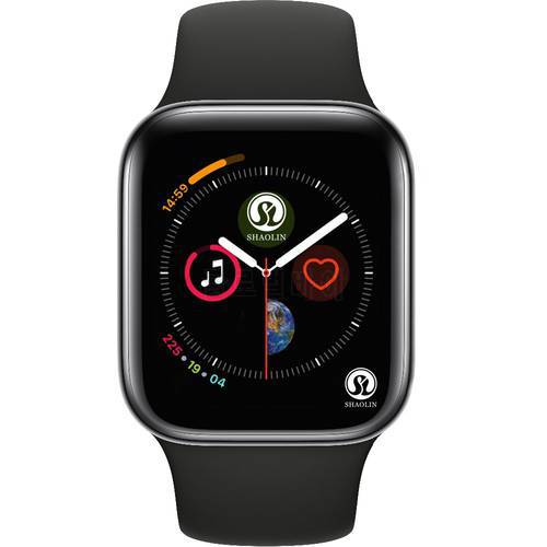50%off Bluetooth Smart Watch Series 6 SmartWatch for Apple iOS iPhone Xiaomi Android Smart Phone NOT Apple Watch (Red Button)