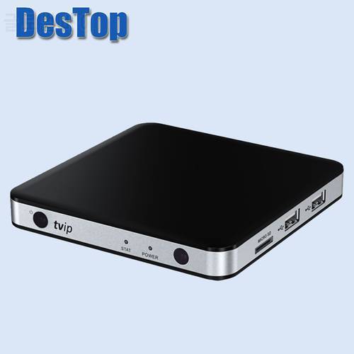 3PCS TVIP 605 Set Top Box 4K Dual Frequency WiFi 4k/2.4G 5G Ultra High Definition