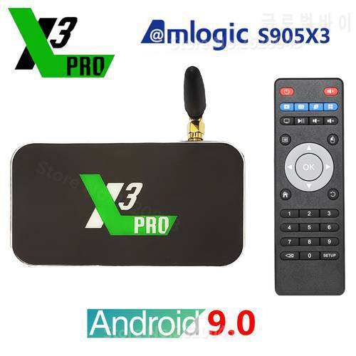 Ugoos X4 Pro 4GB 32GB X4 Cube DDR4 Amlogic S905X4 X3 Pro S905X3 Smart TV Box Android 11 9.0 1000M 4K New X4Q Set Top Box