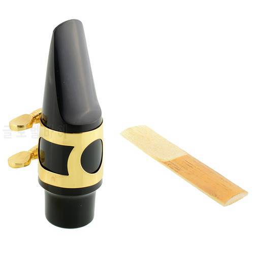 High quality New Classical Music Alto SAX Mouthpiece Black For Saxophone Professional Plastic Cheap Useful