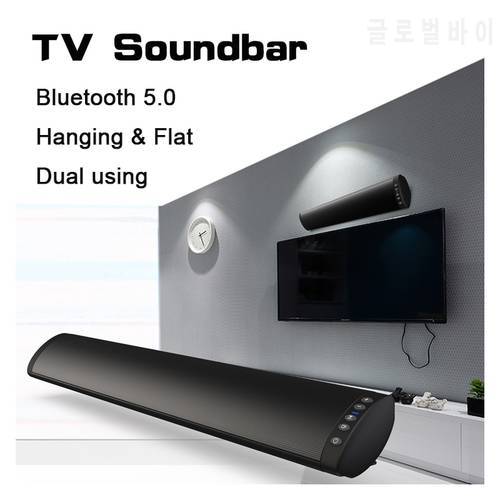 Wall Speaker Home Theater Room Speaker For Computer For TV Wireless Bluetooth Column Subwoofer Soundbar Music Center USB Radio