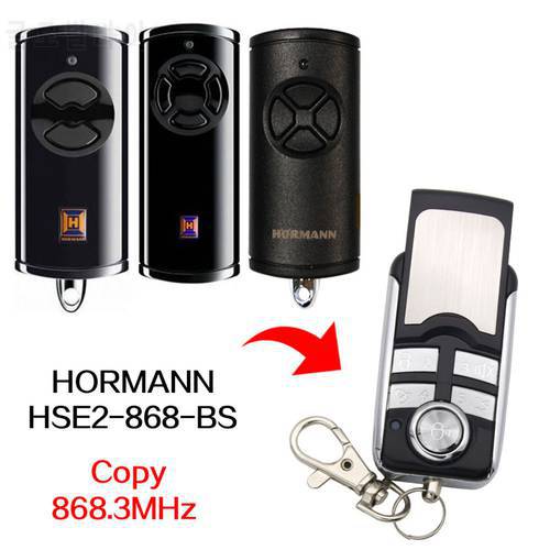 HORMANN HSE2 HSE4 HSE5 868 BS remote control HORMANN HSE 2 4 5 868.3MHz garage gate remote control 868MHz