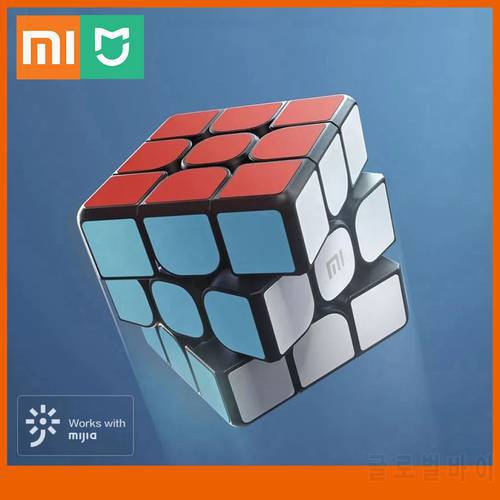 Xiaomi Mijia Smart Magic Cube Bluetooth 3D Dynamic Teaching Six Axis Sensor Work With Mijia APP Science Education Toys for kids