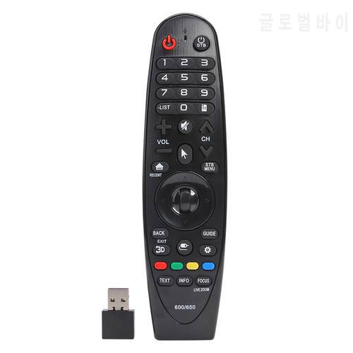 Universal replacement remote control Smart TV Remote Control with USB Receiver for LG Magic Remote AN-MR600 AN-MR650 42LF652v