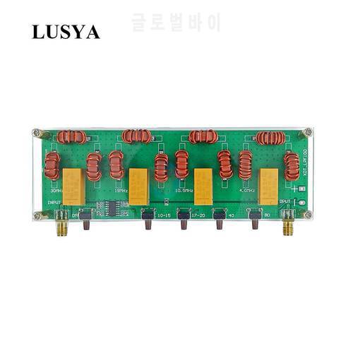 Lusya 1.8-30MHZ 100W Short Wave Power Amplifier Low Pass Filter HF Low Pass LPF For Ham Radio CW FM T0273