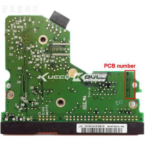 HDD PCB logic board 2060-701292-001 REV A for WD 3.5 IDE/PATA hard drive repair data recovery
