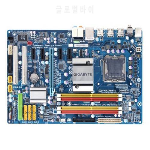 Gigabyte GA-EP45-UD3L original motherboard LGA 775 DDR2 EP45-UD3L P45 Desktop motherboard free shipping