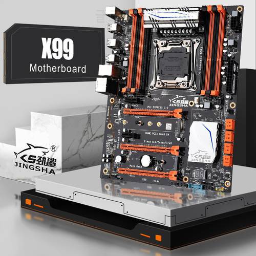 JINGSHA Motherboard X99 Chipset Mainboard Lga 2011-3 WIFI Mother board Support Intel Xeon E5-2678v3 / 2669v3 Applicable mining
