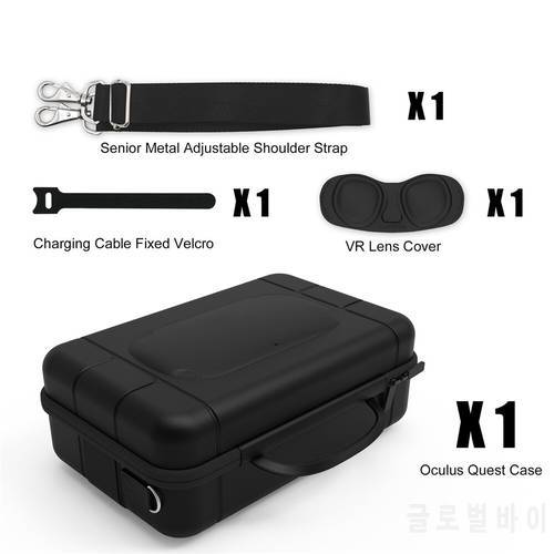 Large Capacity Travel Bag for Oculus Quest VR Gaming Headset Accessories VR Touch Controllers Storage Bag Waterproof Case