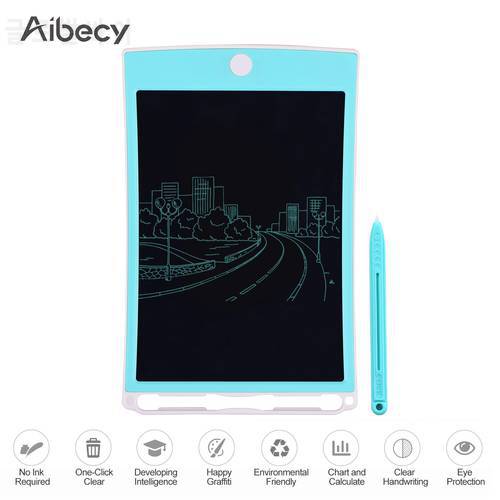 Aibecy Handwriting Doodle Board 8.5 Inch LCD Writing Tablet Electronic Drawing Pad with Lock One-Click Erasure for Students