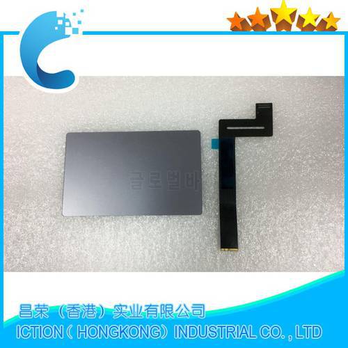 Original Grey Space Gray Color A1706 Trackpad Touchpad with Cable for Macbook Pro Retina 13.3&39&39 A1706 Trackpad 2016 2017 Year