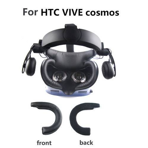 Replacement Soft Leather Eye Mask Sweat-proof Mat for HTC VIVE Cosmos VR Headset