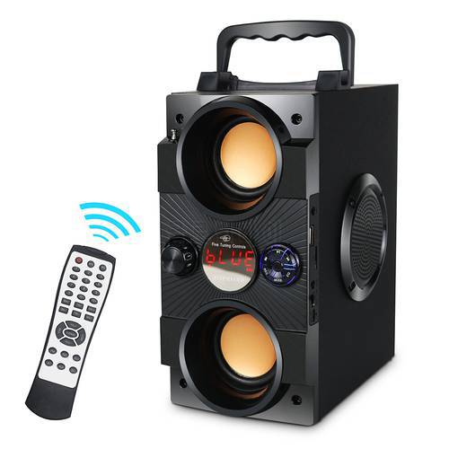 TOPROAD 30W Bluetooth Speaker Big Power Portable Wireless Stereo Bass Subwoofer Speakers Support Remote Control FM Radio TF AUX