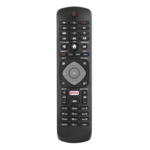 Replacement Remote Control Household Television Remote Controller Replace for PHILIPS for NETFLIX HOF16H303GPD24 398GR08B