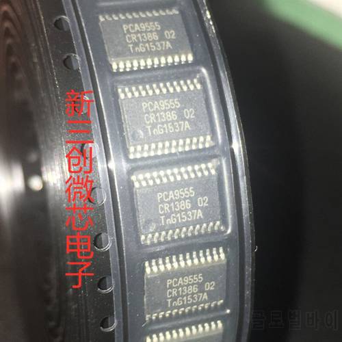Free Shipping 10pcs/lot 100% NEW Good quality PCA9555 PD9555 PCA9555PW PCA9555PWR TSSOP24 In Stock
