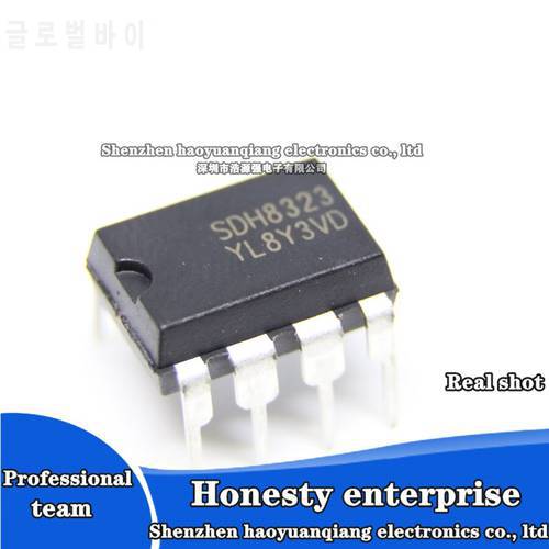 10PCS-50PCS Genuine original SDH8323 8323 switching power management chip IC directly inserted into DIP-8