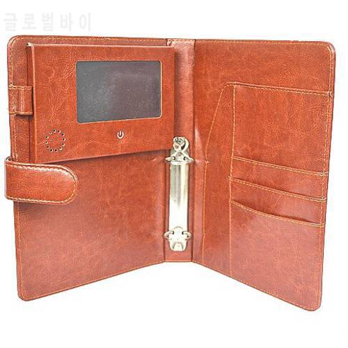4.3-Inch Video Book Business High Quality Leather Chinese Homemade Brochure LEXINGDZ