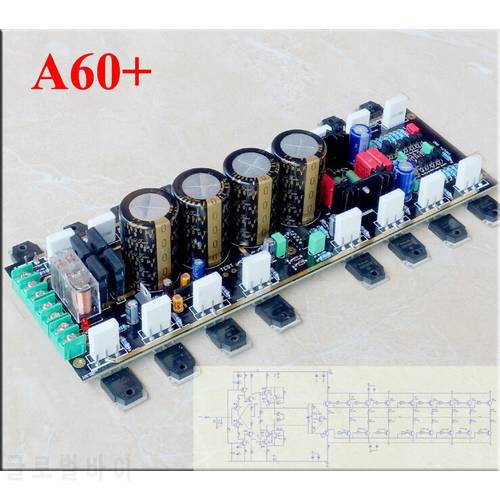 1 Pair Finished Board A60+ Refer Golden Throat 400W 4R Mirror Design Current Feedback Amplifier Board ON 4281/4302