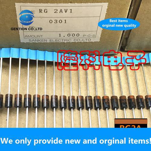 20PCS 100% New original RG2AV1 RG2A diode 600V 1A 2A 50ns LCD can replace HER206