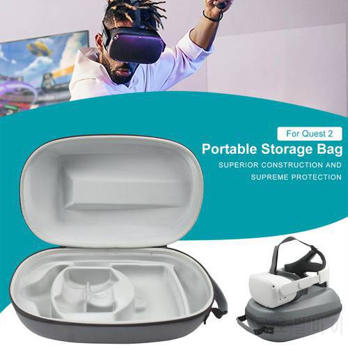EVA Carry Bag Storage Case For Oculus Quest 2 VR Headset Travel Carrying Protective Case Handbag Pouch Bag For Oculus Quest2 Vr