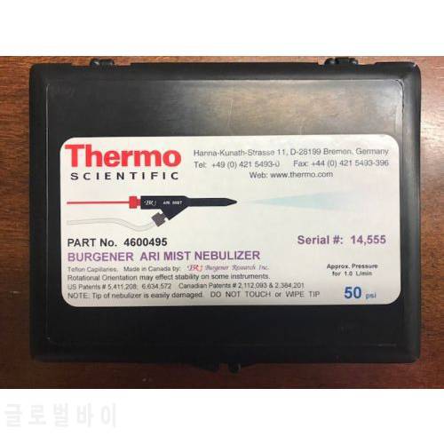For Thermoelectric X-Series ICP-MS nebulizer, Burgener 90002206160 4600495