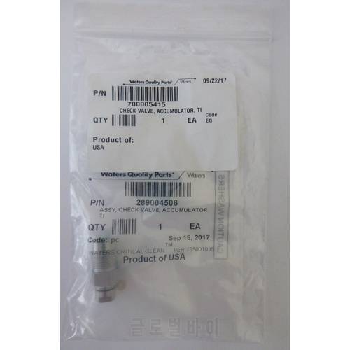 For WATERS Check Valve 700005415 Accumulator, TI