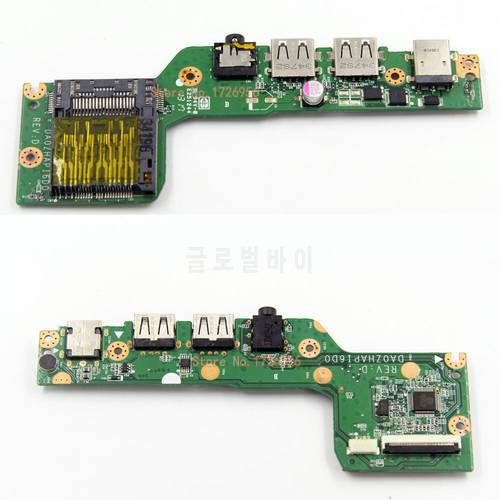 DA0ZHAPI6D0 for Acer Aspire One 725 V5-121 USB Audio DC Jack SD Card Reader Board