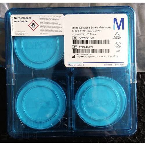 For Millipore Millipore AAWP04700 Mixed Cellulose Ester Filter Membrane 47mm 0.8um