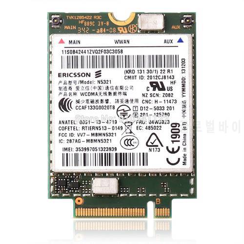 For UNLOCKED Ericsson 5321 N5321GW FRU:04W3842 ThinkPad T540 T540p X240S X230s T440 T431S W540 t431s S5-S540 3G/4G WWAN Card