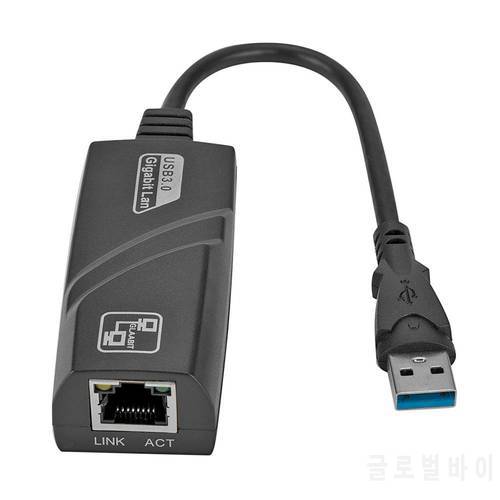 Wired USB 3.0 To Gigabit Ethernet RJ45 LAN (10/100/1000) Mbps Network Adapter HUB Ethernet Network Card For Laptop PC