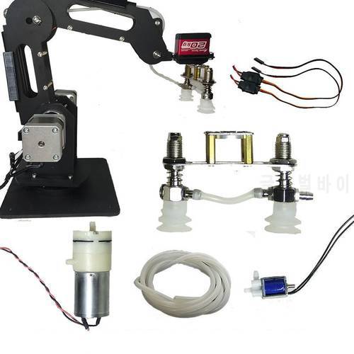 Robot Suction Cup Vacuum Pump Kit For 25T Servos MG996 MG995 DS3218 (with/without Electronic Switch)
