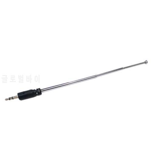 10pcs Radio Antenna 3.5Mm 4 Sections Telescopic FM Antenna Radio for Mobile Cell Phone Mp3 Mp4 Audio Equipment