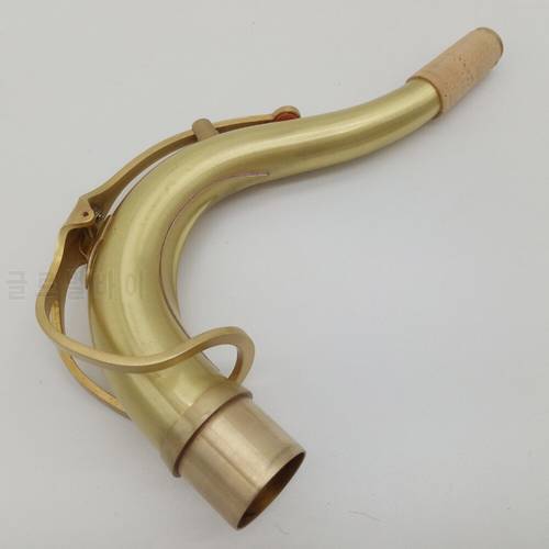 Professional Instrument Tenor Saxophone Neck Brass Bronze Sax Custom Neck Tenor Saxophone Tudel Antique Copper Simulation