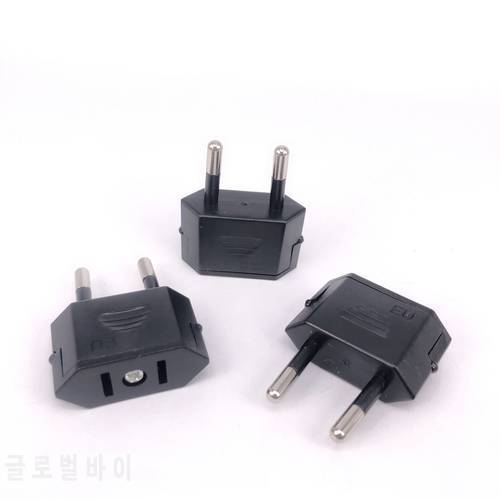 EU Travel Power Adapter Converter American China US To EU Euro European Type C Plug Adapter AC Electrical 2 Round Socket Outlet