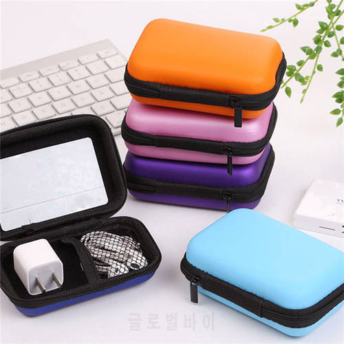 New Colorful Carrying Case Box Headset Earphone Earbud Storage Pouch Bag Protective Cover Skin Shell Accessories