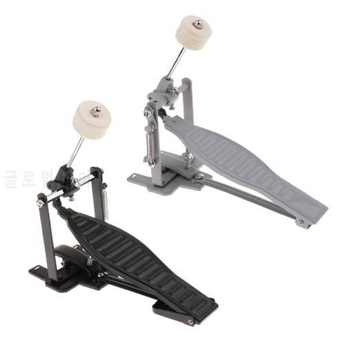Single Foot Pedal with Drum Wool Beater Single Chain Drive Percussion Instruments Replacement for Drum Lovers