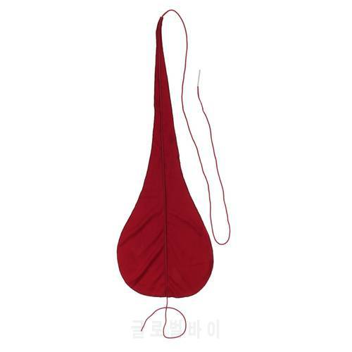 Practical Red Oboe Water Absorbing Cloth Woodwind Cleaning Care Parts