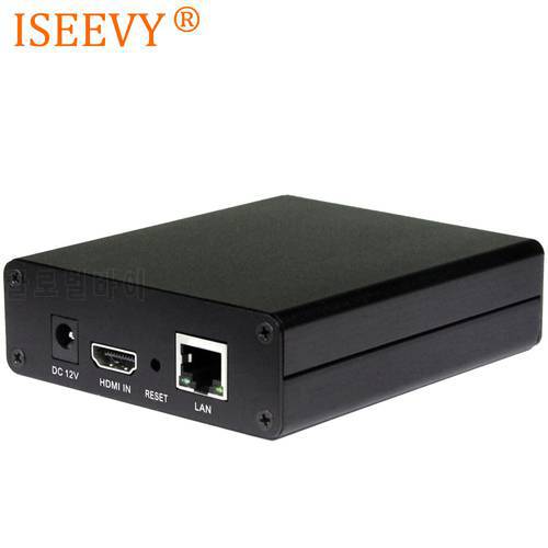 ISEEVY H.265 H.264 Mini HDMI Video Encoder IPTV Encoder for IPTV Live stream RTMP RTMPS RTSP UDP HTTP and Facebook Youtube Wowza