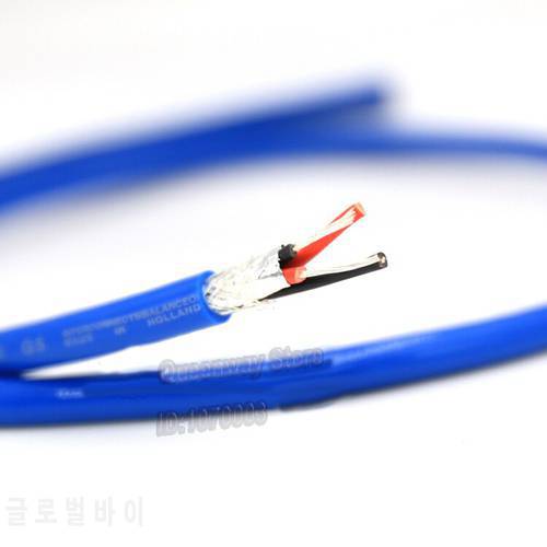 SQ-88B HiFi Hi-end Hiend G5 Silver Plated Signal Cable 4 Core Silver Plated Audio Cable Buckle Cable DIY