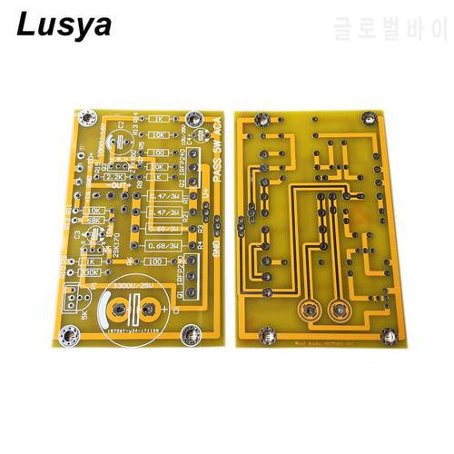 1 pair PASS Two PCB Board single-ended Class A 5W small armor amplifier board 2 channels DC19-24V T0528