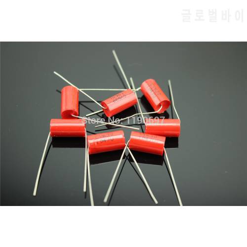 High quality thin film capacitor Axial capacitor Coupling capacitor Copper lead 630V 104 0.1UF 5% 5PCS Amplifier Free Shipping