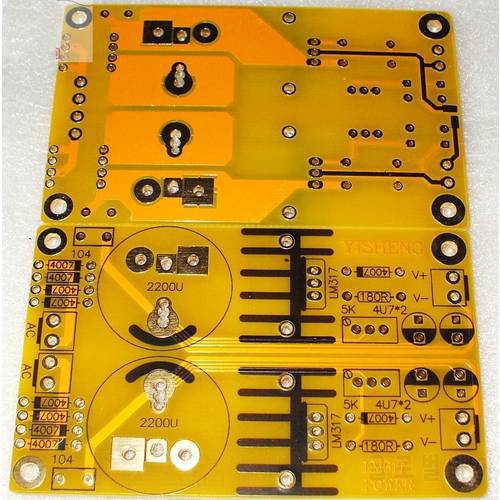 LM317 Adjustable Power Supply Board Optical Drive Power Supply PCB