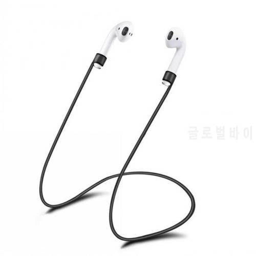 Anti Lost Strap Silicone String Rope For AirPods Pro Strap Soft Silicone Headset Hanging Neck Rope For AirPods 1 2 Cable Lanyard