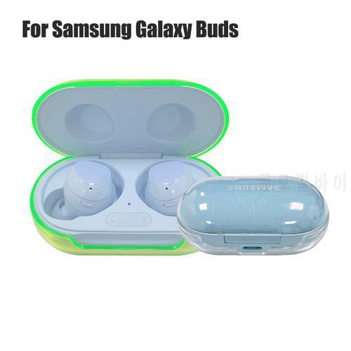 Transparent Cover Case For Samsung Galaxy Buds Case Bluetooth Earphone Pouch For Samsung Buds Buds+ Bag Shockproof Hard Case