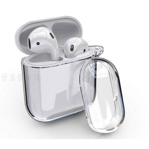 Crystal Cute Earphone Case For Apple AirPods Case Silicone Transparent Protective Cover For Airpods 3 Accessories Charging Box