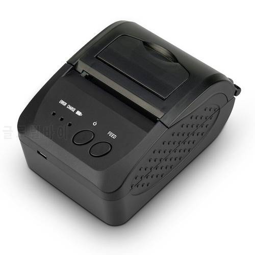 TP5809 2019 New Arrive Thermal Receipt Printer Small Size Light Weight 400g With Li-Battery